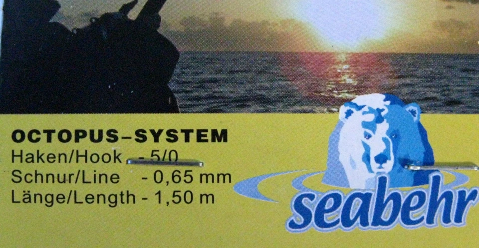 Meeresvorfächer für Norwegen Octopus-Systeme selbstleuchtend Naturköder - Bild 2 von 4