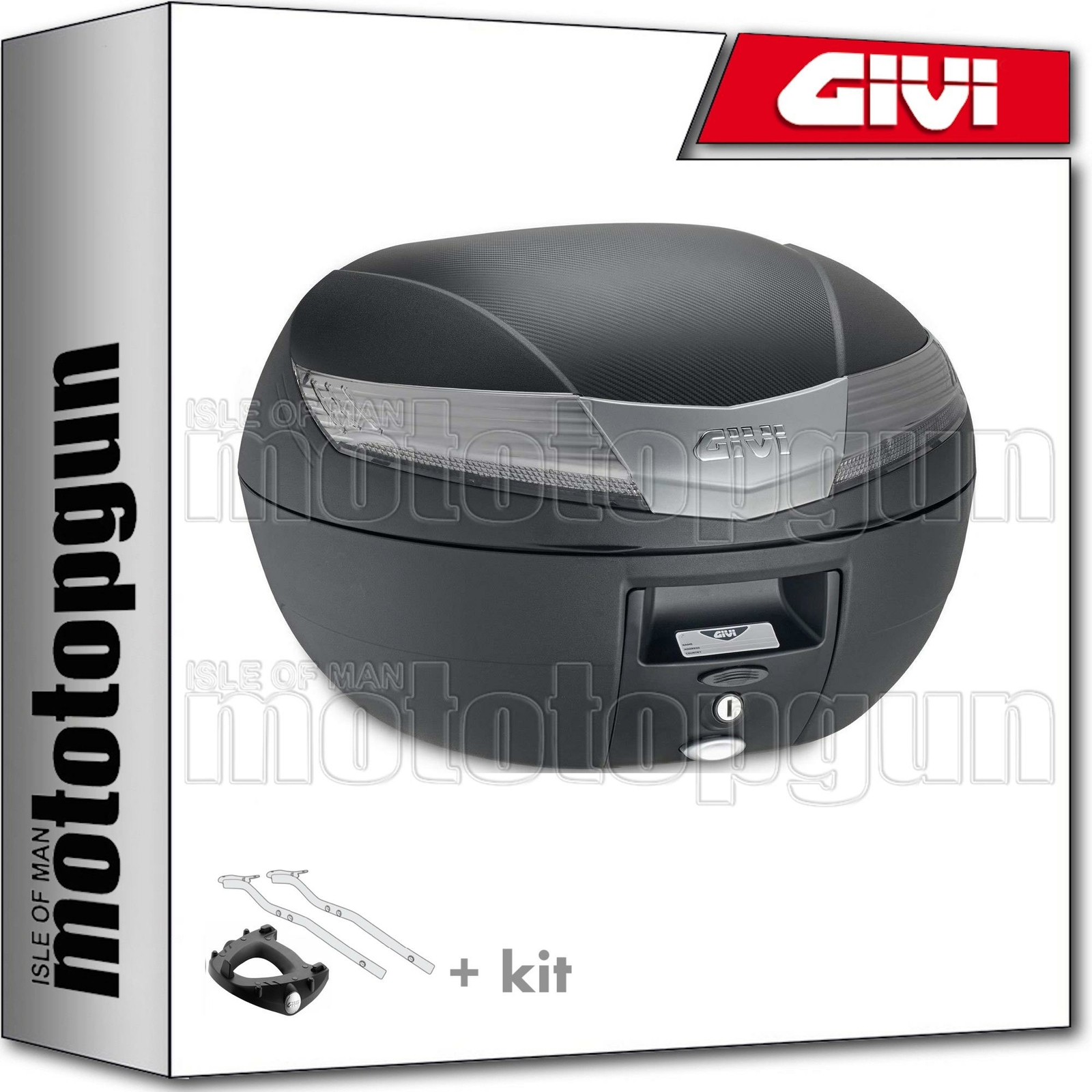 GIVI BAULETTO V40NT + ATTACCO TRIUMPH STREET TRIPLE 765 2017 17 2018 18