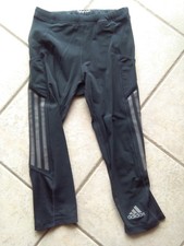 Adidas Supernova TechFit Capri Damen Fitnesshose Tight - XS blaugrau