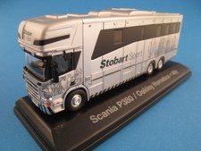 Scania P380 Pferdetransporter Stobart Sport ATLAS Edition im Maßstab 1:76 NEU