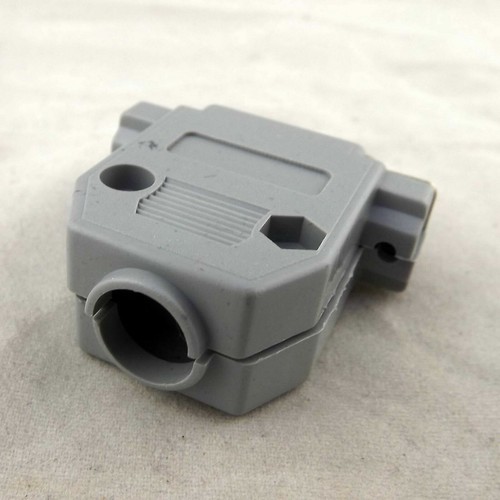 10pcs Connector Gray Plastic Hood Cover Backshell D-Sub DB26 Male 26 Pin 3 Rows - Picture 5 of 6