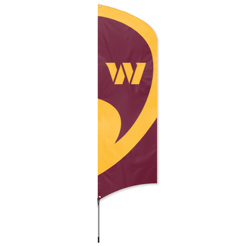WASHINGTON COMMANDERS 8,5 FUSS HOHE TEAMFLAGGE 11,5' POLSCHILD BANNER 8 1/2' - Bild 2 von 5