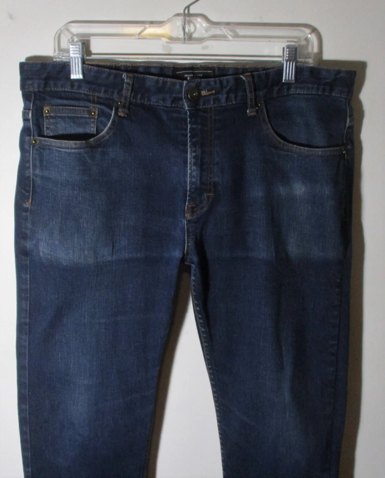 Jeans jeans FRANK & OAK azul "Slim Fit" tamanho 34X34 - Imagem 2 de 4