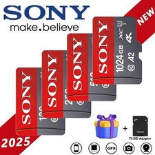 Sony TF Memory Card 128GB 256GB 512GB 1TB High Speed Micro SD A2 U3 V30 Flash