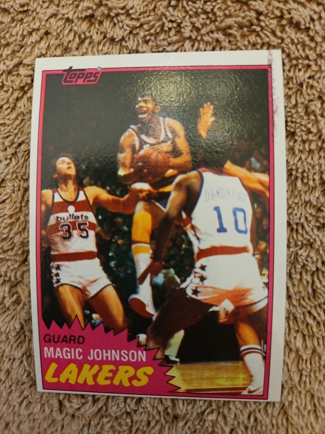 1981-82 Topps - Magic Johnson #21