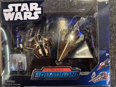 Star Wars Micro Galaxy Squadron - Ahsoka Tanos Jedi Starfighters Set #0113 - New