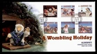 DR WHO 2000 ALDERNEY GUERNSEY FDC WOMBLING HOLIDAY COMBO CACHET w29686