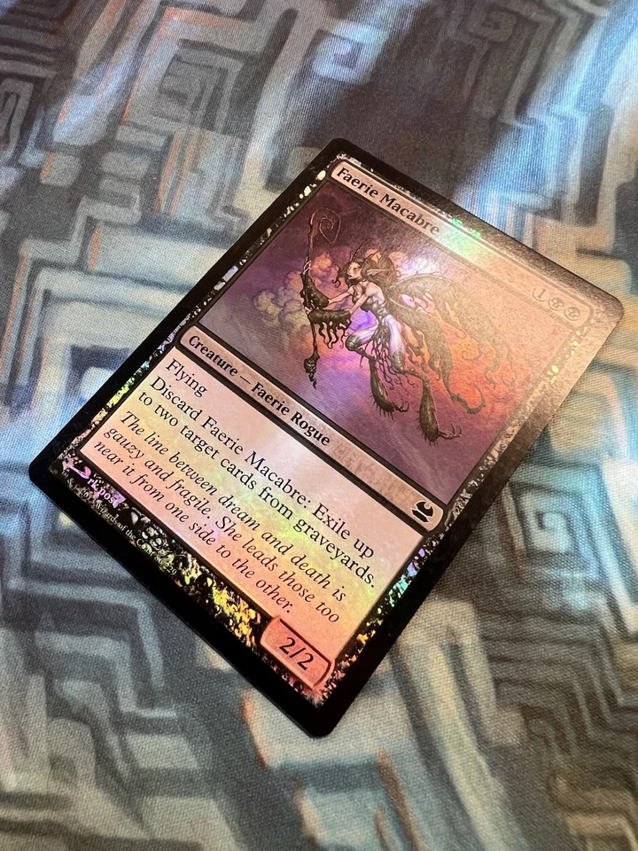 MTG Foil Faerie Macabre EX+/NM- Modern Masters - Image 2 of 4