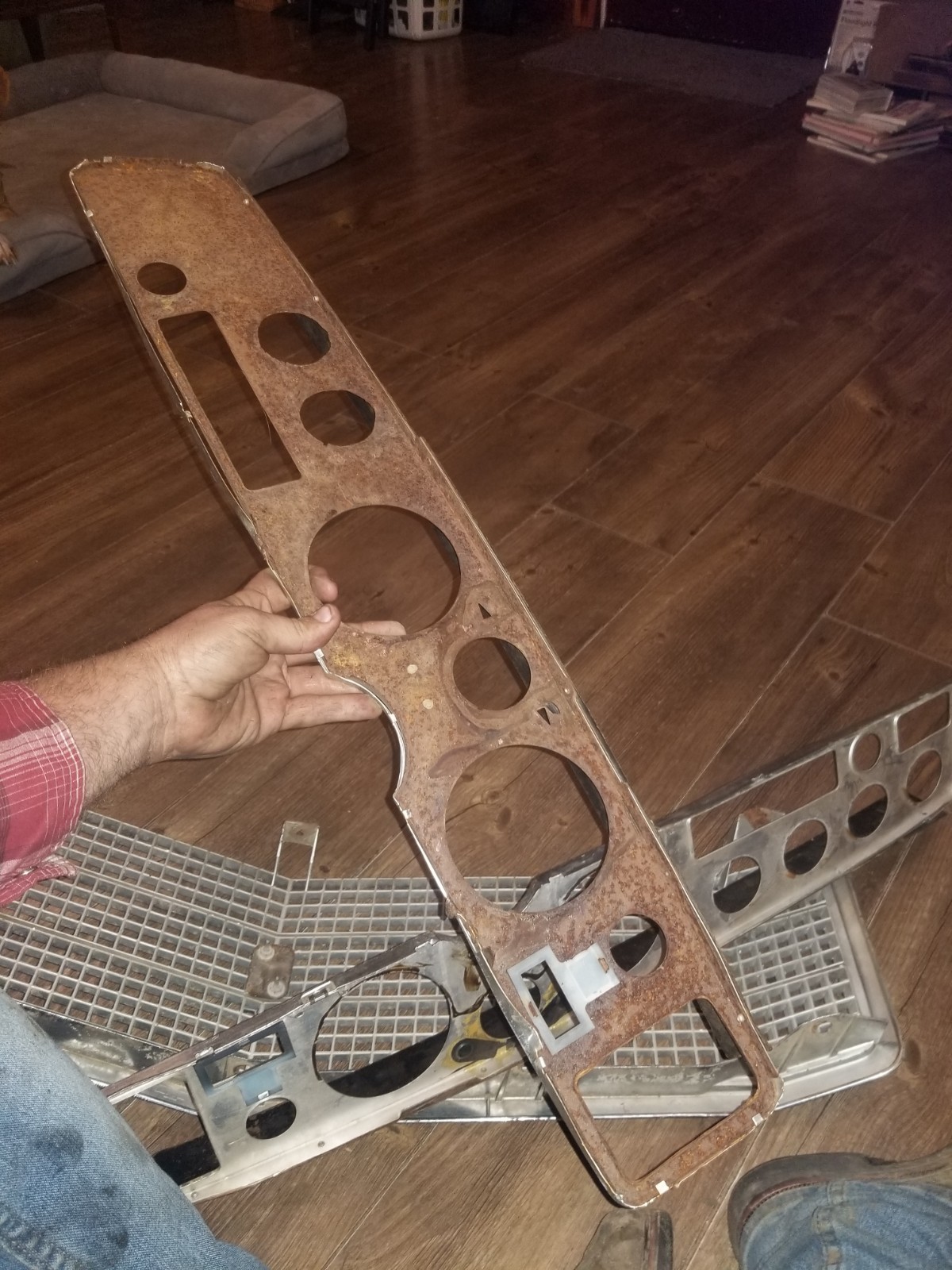 1977 1978 1979 Pontiac Firebird Dash Bezel Insert Trim RTS GM Formula Woodgrain