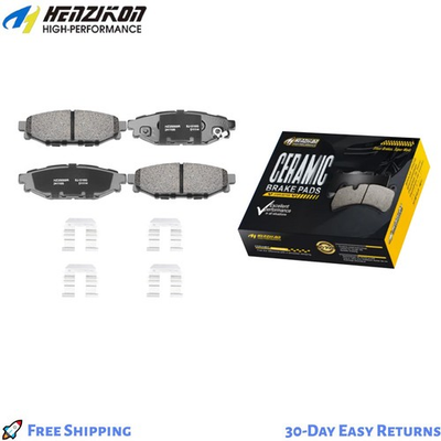 #ad #ad Fits Subaru Forester Impreza Outback Legacy XV Crosstrek Rear Ceramic Brake Pads $15.67