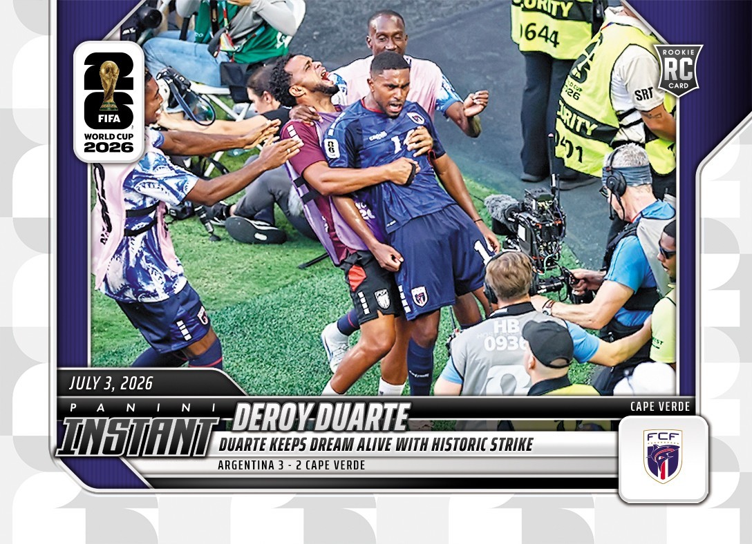 2026 Panini Instant FIFA World Cup #199 Deroy Duarte Cape Verde RC PRESALE