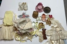 Huge Lot VINTAGE Doll Clothes  Accessories MEGA LOT 45 Pieces 
