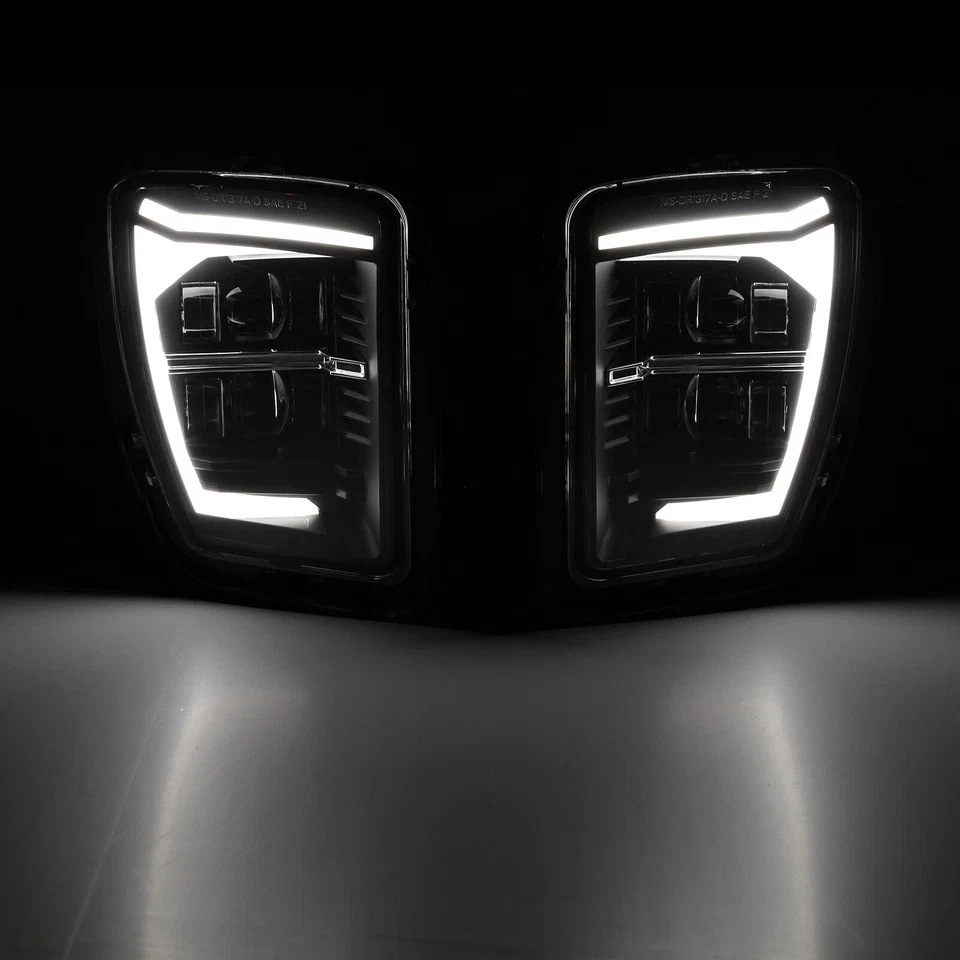 für Dodge Ram 1500 2013-2018 LED Stoßstange Nebelscheinwerfer mit Tagfahrlicht - Bild 3 von 4