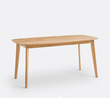 LA REDOUTE INTERIEURS Dalmar 6-Seater Dining Table in Solid Oak Ex Display