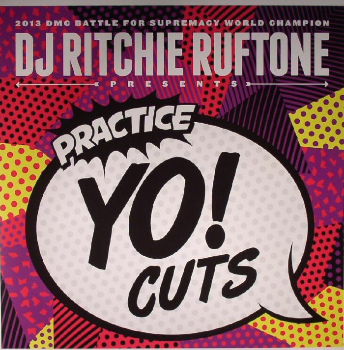 DJ RITCHIE RUFTONE - Practice Yo! Cuts - Vinyl (purple vinyl LP)