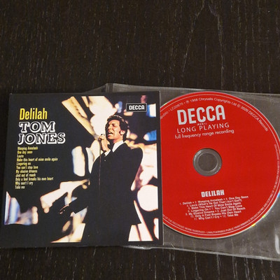 TOM JONES - DELILAH (1968) / DECCA-CARDSLEAVE-CD 2020 (MINT-)