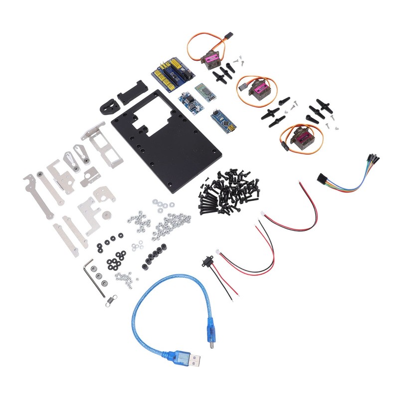 DIY Drawing Robot Kit Mechanical Arm Educational DIY Pen Plotter Writing Robot