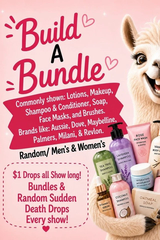 $1 Drops! Facemasks, Lotion, Brushes, Nails, Hair, Makeup! Build A Bundle!