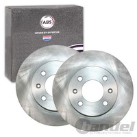 2X ABS Bremsscheiben 241Mm BelÜFtet Vorne Passend FüR Hyundai Accent | 17814