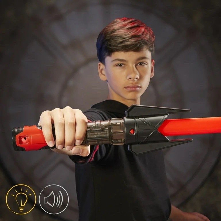 NEW NIB StarWars Lightsaber Forge KyberCore DarkSide Villains 2 Pack Red Vader