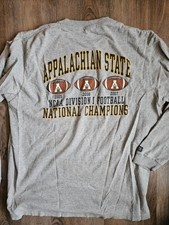 2007 Appalacian State Mountaineers - Back to Back to Back Champions T-Shirt XL
