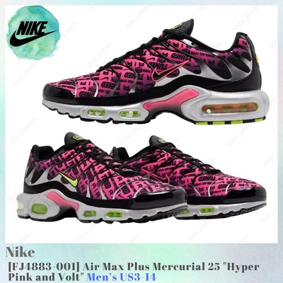 Nike Air Max Plus Mercurial 25 Hyper Pink and Volt FJ4883-001 Men's US3-14 NEW