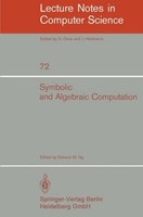 Symbolic And Algebraic Computation E. W. Ng