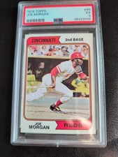 1974 Topps #85 Joe Morgan Reds Vintage PSA 5