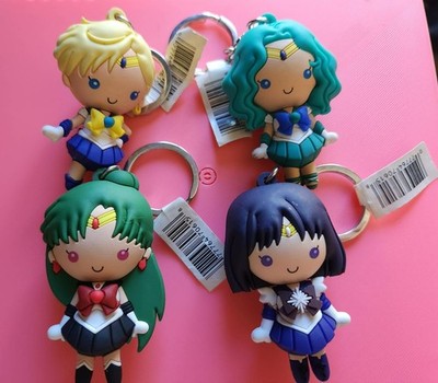 Sailor Moon Monogram Series 2 Figural Keychain Outer Uranus Neptune Pluto Saturn
