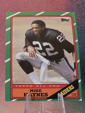 1986 Topps #73 Mike Haynes