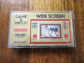 NINTENDO Octopus Game and Watch (OC-22) in Excellent Condition