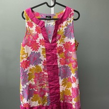 J.Crew Floral Print Sleeveless Top - Size S Vintage J.Crew