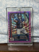 Jaxson Dart /250 Pink Refractor Topps Chrome 2025