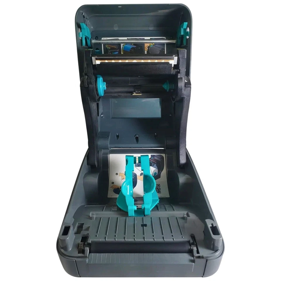 Zebra GX430T 300dpi Thermal Transfer Direct Thermal USB Serial Label Printer NEW - Image 3 of 4