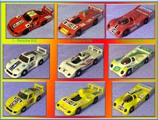 Coche de carreras Kinder Sorpresa Porsche * Coches deportivos 1991 #835