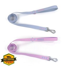 Wolfone 6ft Dog Leash Sweet Lilac Soft Handle Carabiner