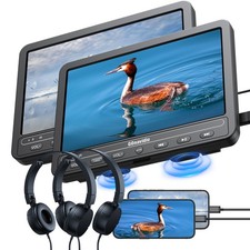 2x 10.5 Dual Screen Car DVD Player Portable B...