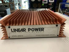 Linear Power 2202IQ 220w (Old School) Car Audio Amplifier.