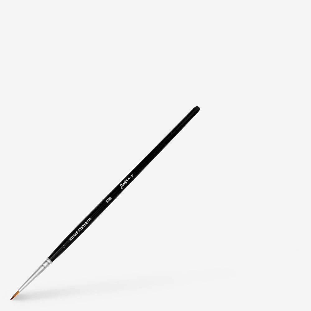 Jackson's : Studio Synthetic Watercolour Brush : Round : Size 0