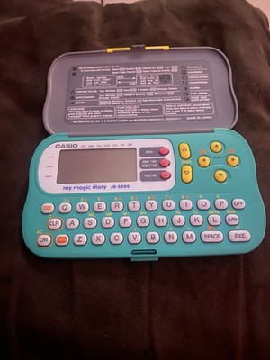 Vintage Casio ''My Magic Diary'' JD-5000 Electronic Organizer