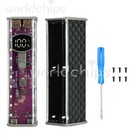 22.5W Fast Charging Transparent 8-Cell 18650 Battery Box Mobile Power Bank Case
