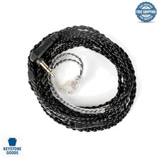 2M Upgrade Braided IEM Cable for KZ ZSN PRO / ZS10 PRO / ZSN PRO X  More