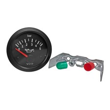 Volkswagen Type 4 Oilpressure Gauge Vdo Vision 5bar 52 Mm New Volkswagen Type 4 Oilpressure Gauge Vdo Vision 5bar 52 Mm New