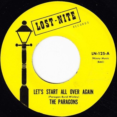 The Paragons - Let's Start All Over Again / Stick With Me Baby (7'') (Very Good P