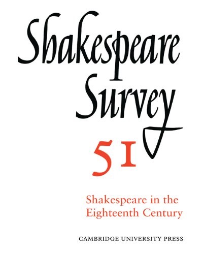 Shakespeare Survey by Wells, W.  New 9780521541848 Fast Free Shipping<-