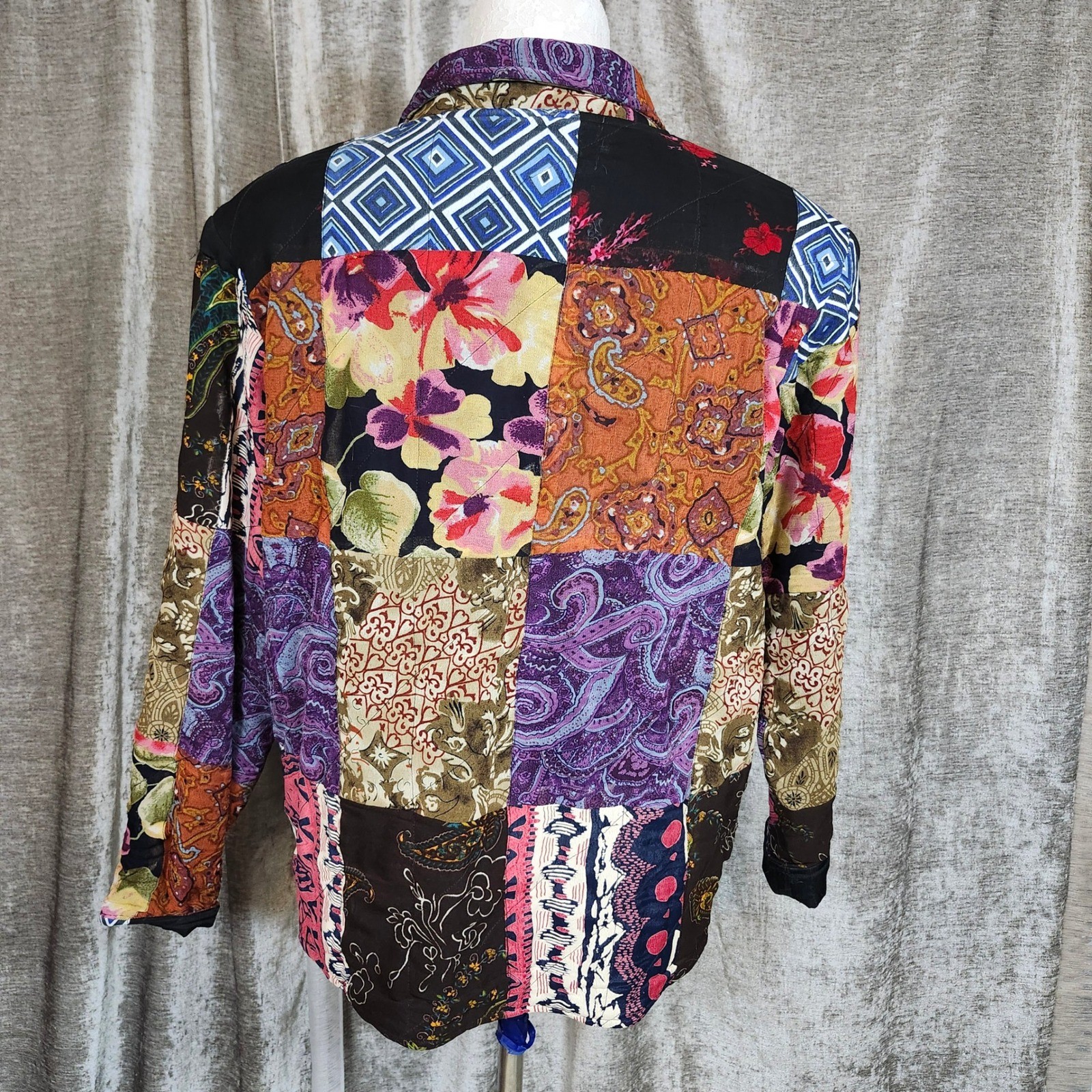 Vintage First Vision by Shirin Patchwork Jacket W… - image 4