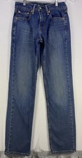 Levi's 511 Men's Jeans W28 L30 Slim Fit Blue Denim Medium Wash Stretch