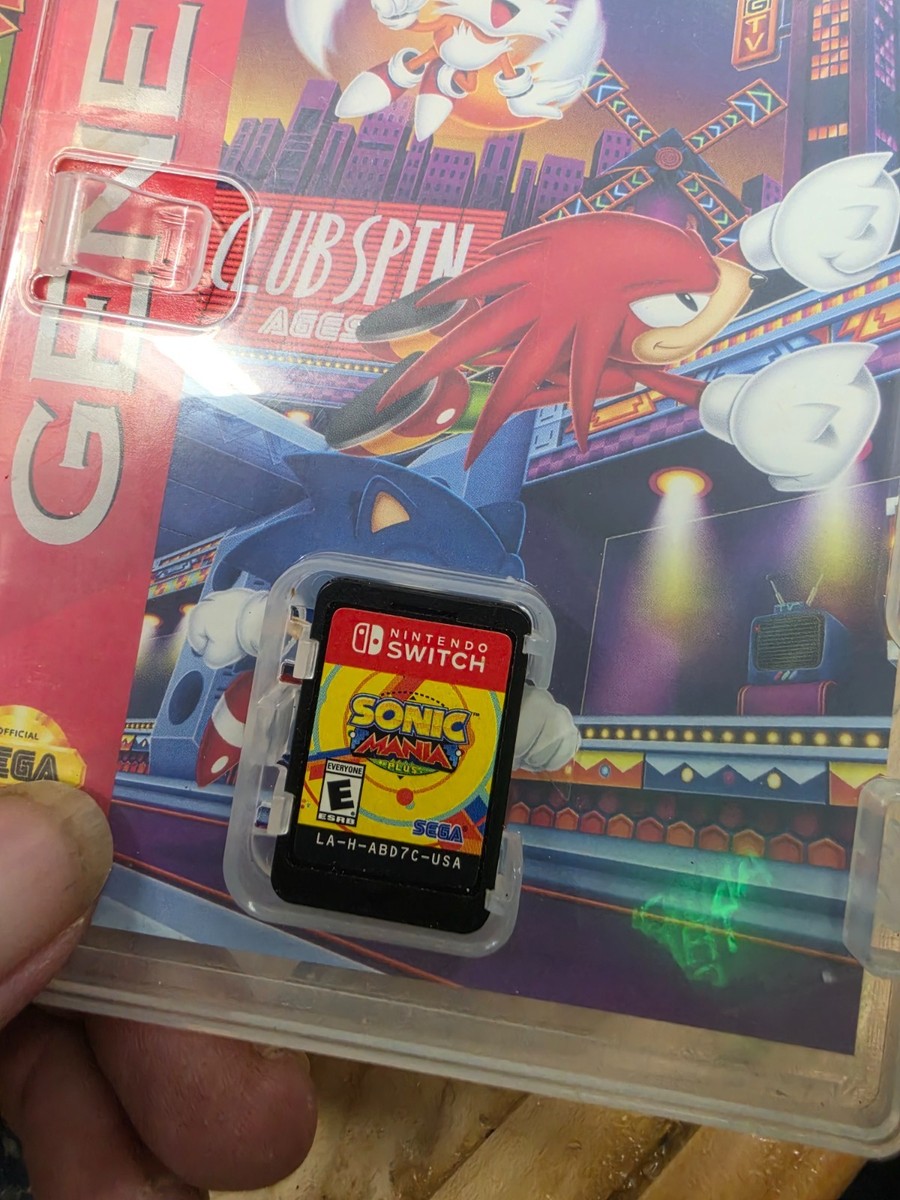 Sonic Mania Plus - Nintendo Switch Game Art and Case 10086770797| eBay