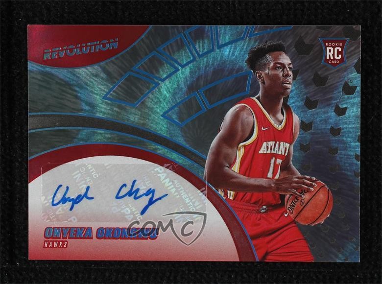 2020 Panini Revolution Rookie Infinite 22/25 Onyeka Okongwu #RA-OO Auto RC 02ez