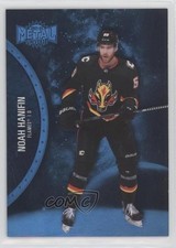 2021 Skybox Metal Universe Alternate Jersey Blue Spectrum Noah Hanifin #141 uy6